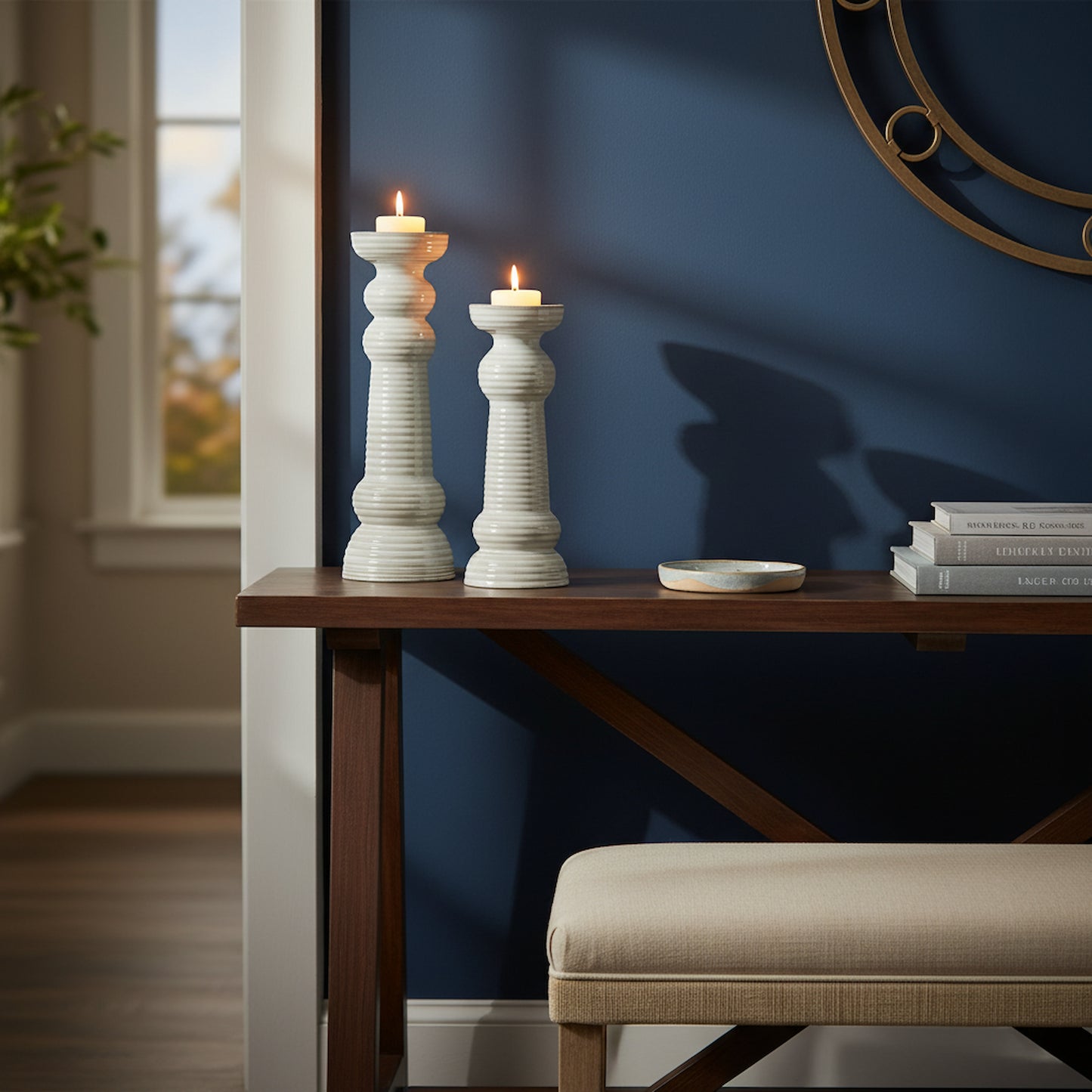 Sile Medium Pillar Candle Holder