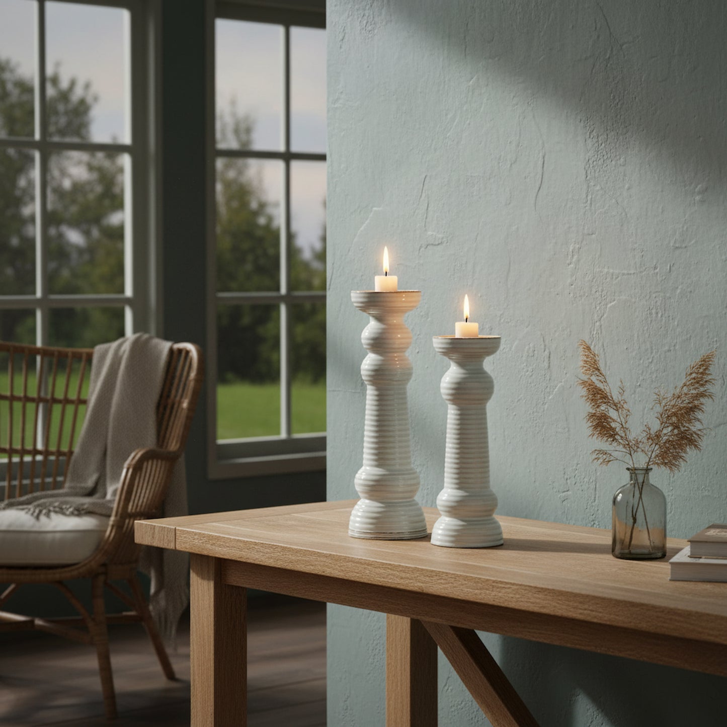 Sile Medium Pillar Candle Holder