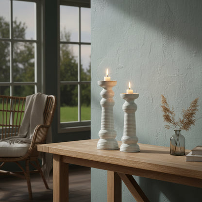 Sile Medium Pillar Candle Holder