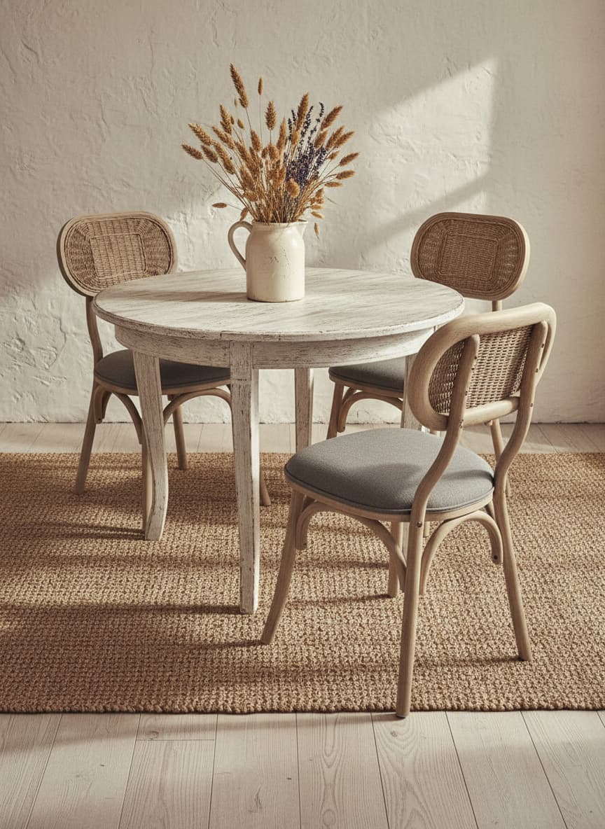 Pacific Grey Wash Elm Wood Dining Chair