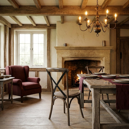 Cross Back Dining Chair
