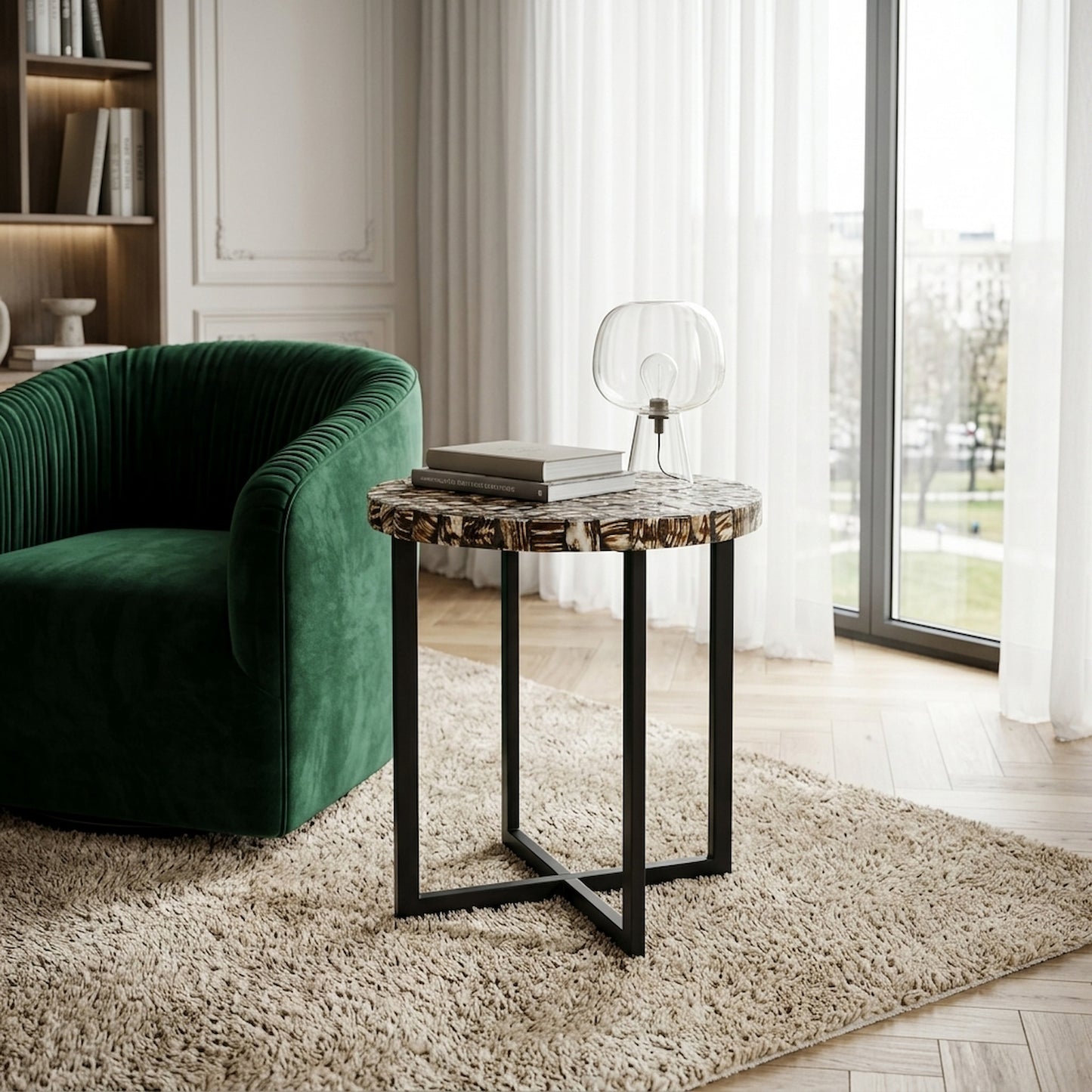 Highland Round Side Table