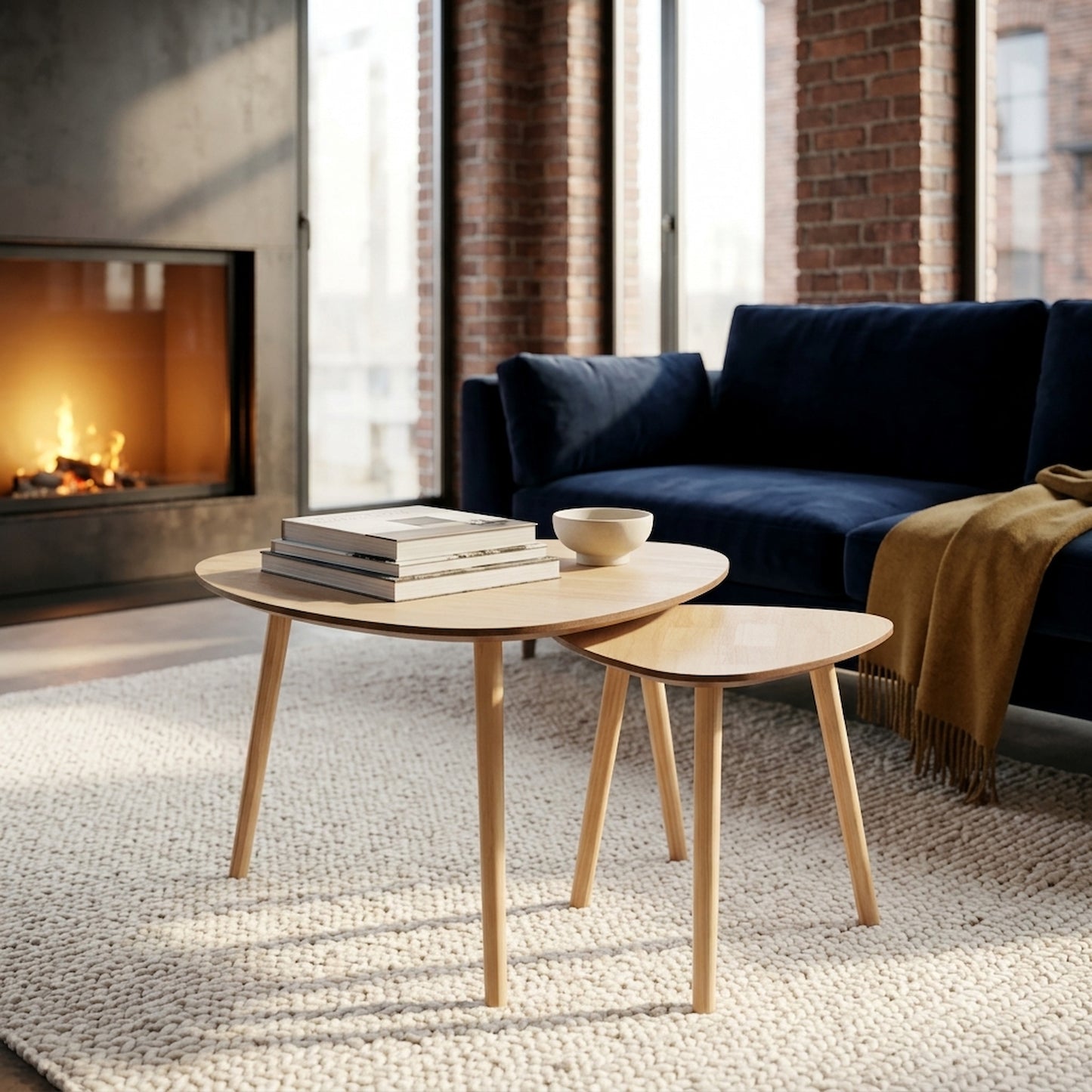Balt Set of 2 Nesting Tables