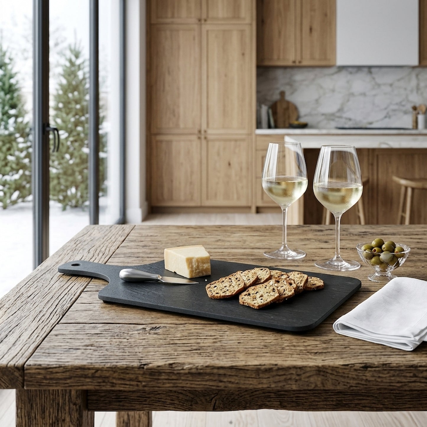 Rectangular Slate Serving Board