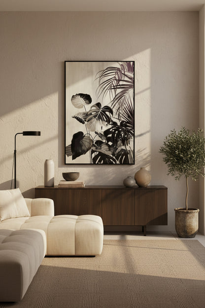 Modernist Black Wall Art