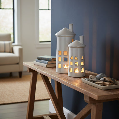 Rhea Large Lighthouse Tealight Holder