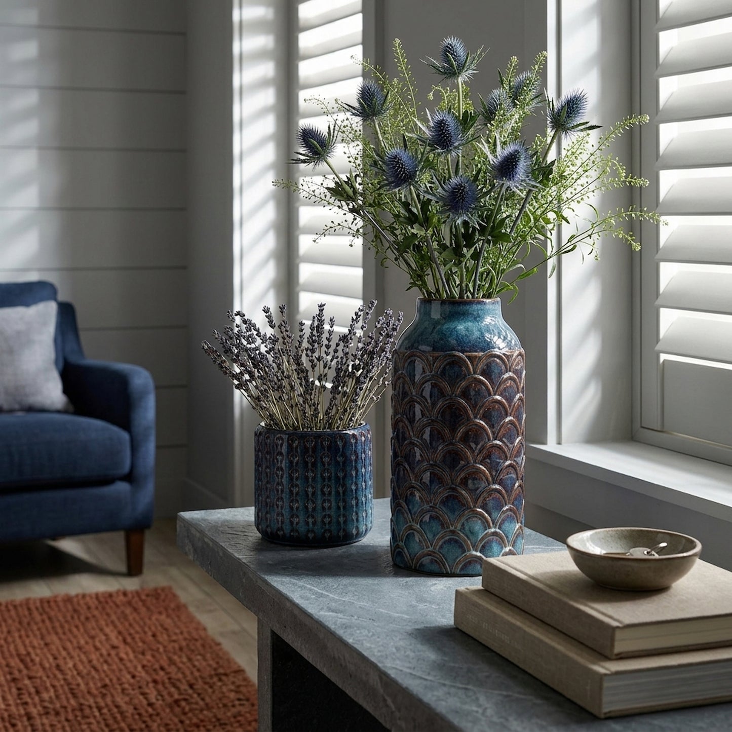 Seville Collection Indigo Planter