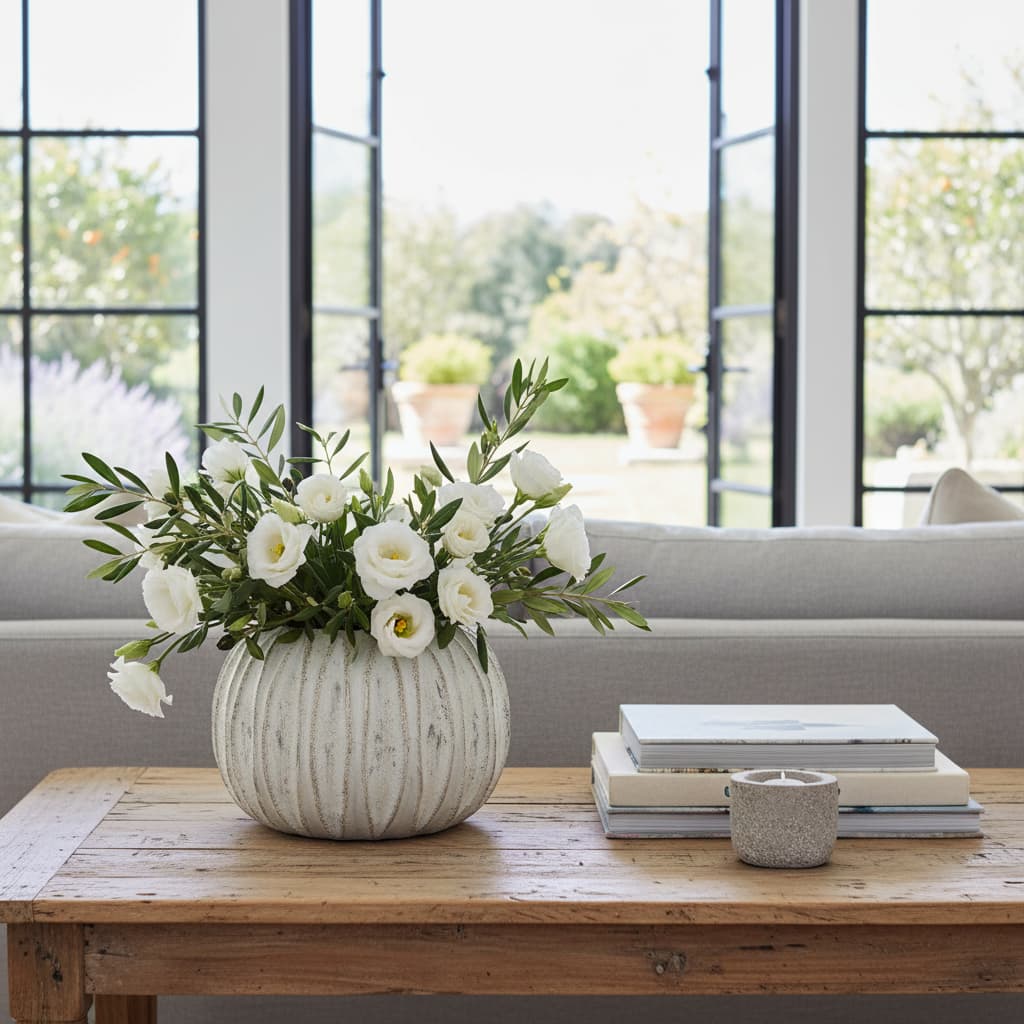 Lorenzo Rotund Fin Vase