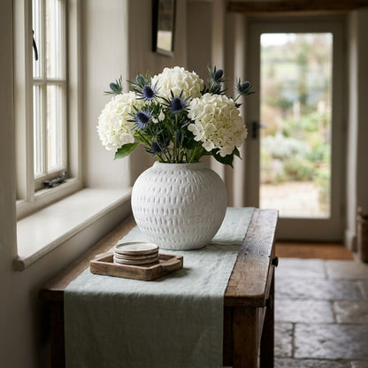 Ashen Large Round Vase