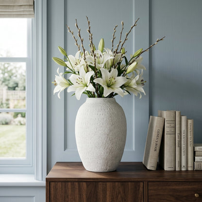 Ashen Large Tall Vase
