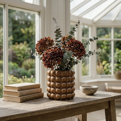 Seville Collection Caramel Bubble Planter