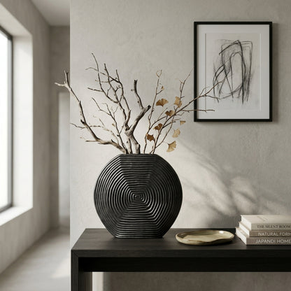 Axis Large Grey Vase