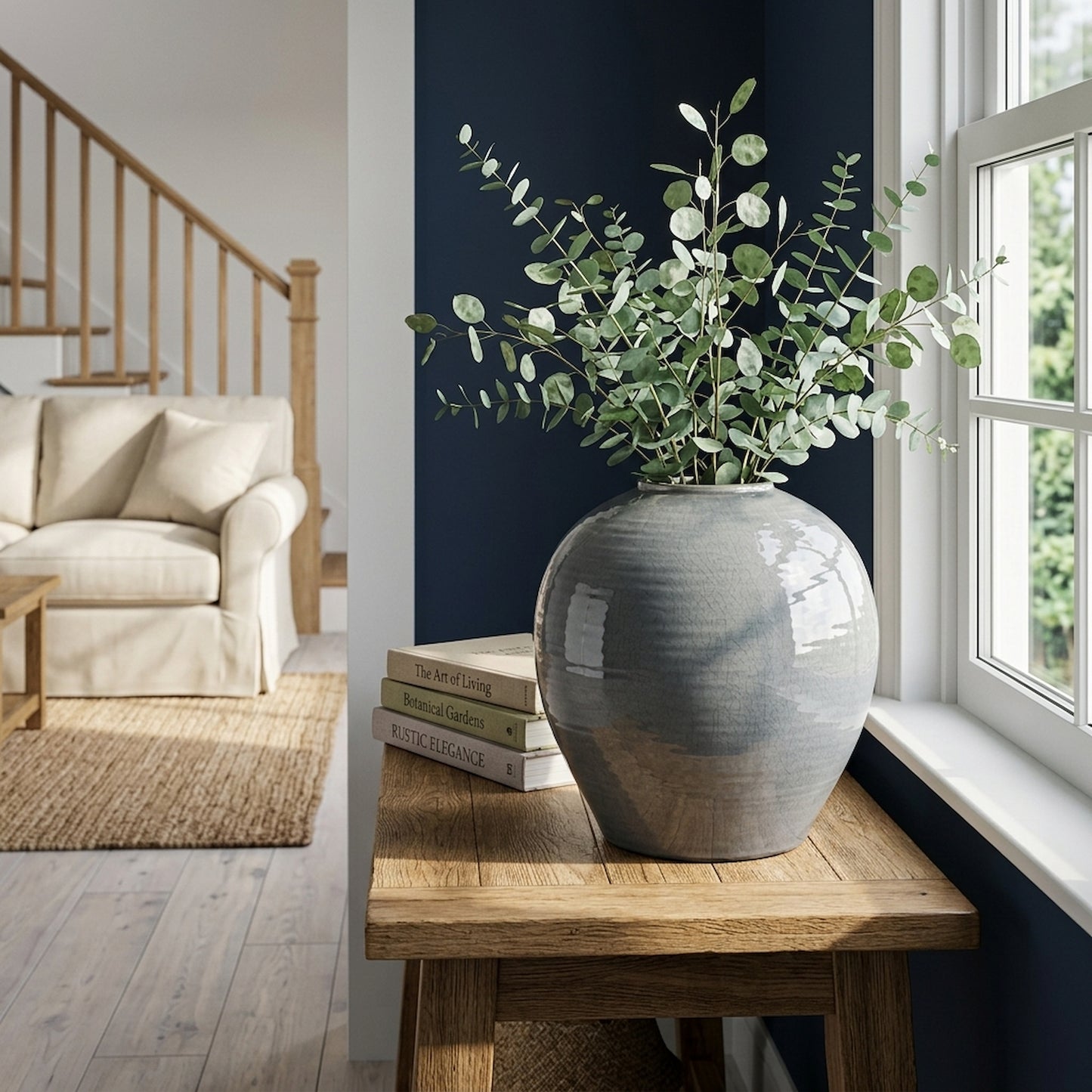 Garda Grey Glazed Regola Vase