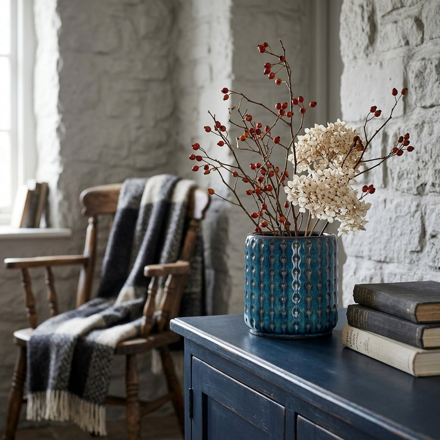 Seville Collection Indigo Planter