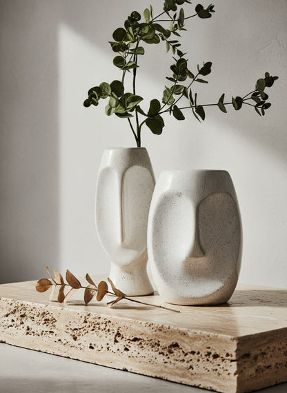 Vista Large Face Design Vase