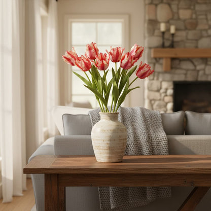 Multi Pink Parrot Tulip