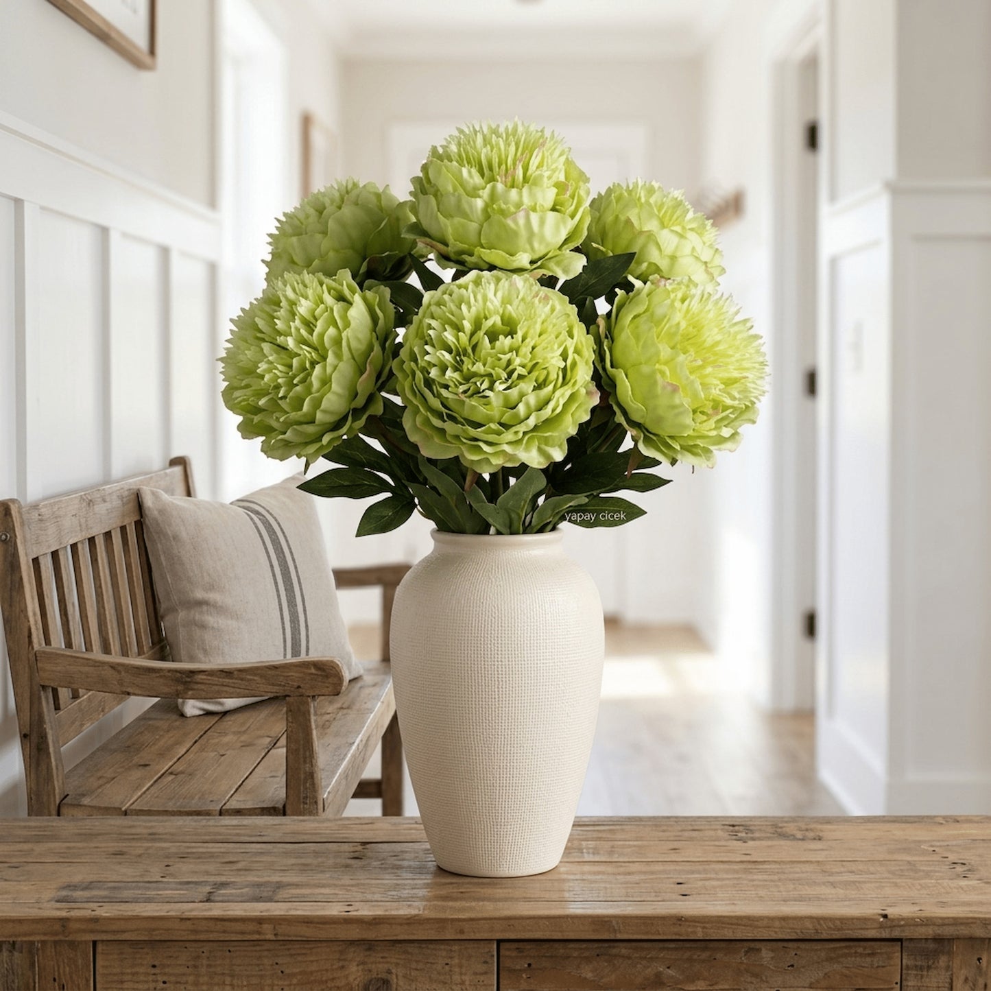 Green Peony
