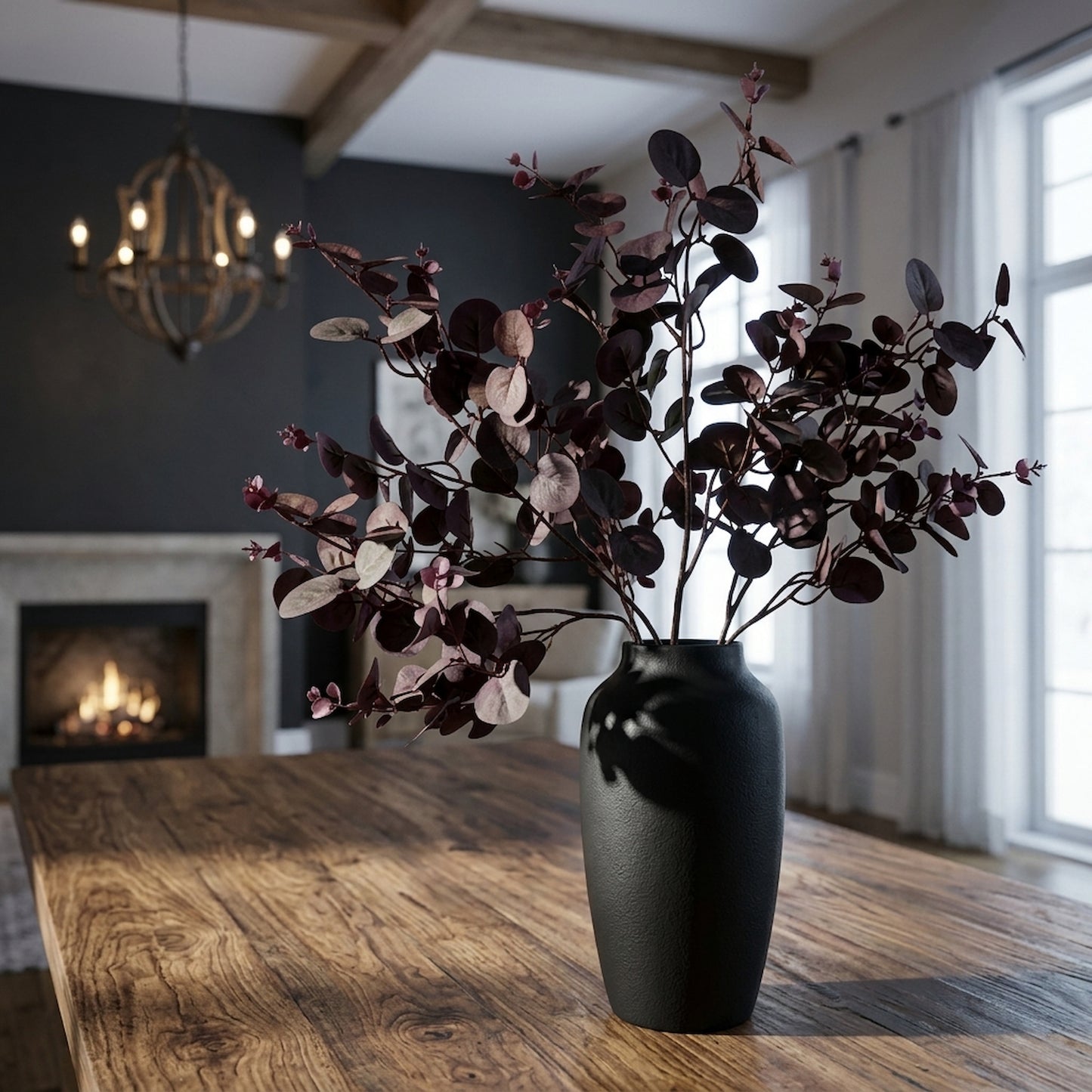 Burgundy Eucalyptus Bunch