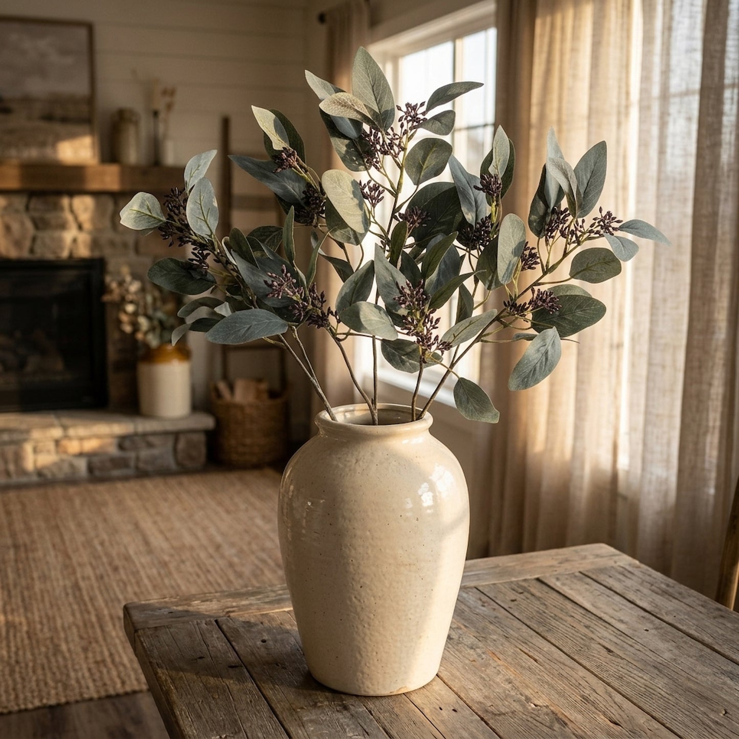 Seeded Eucalyptus Stem