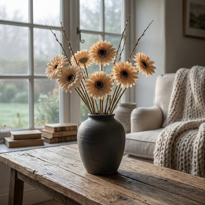 Cream Gerbera Stem