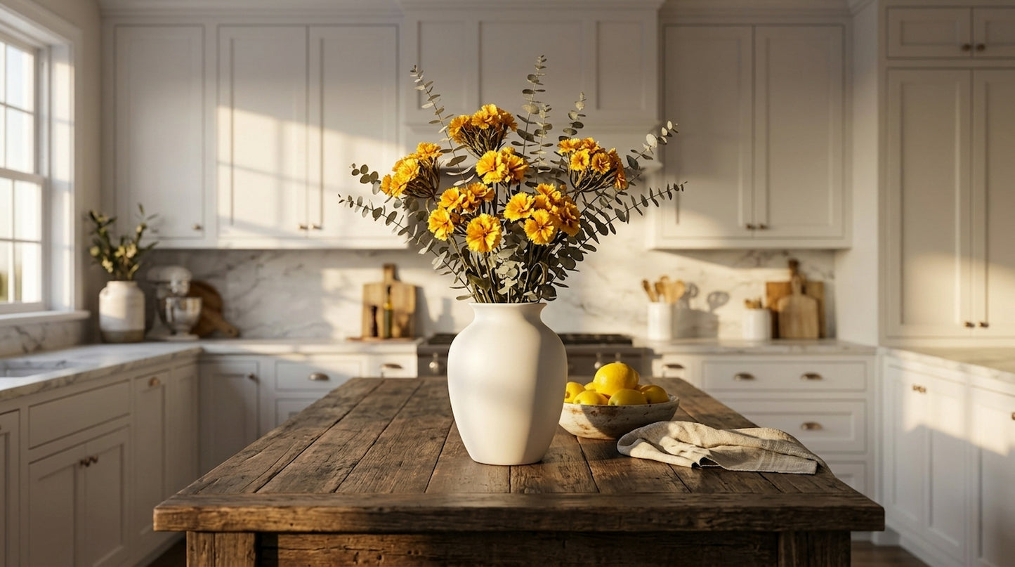 Yellow Dianthus Spray