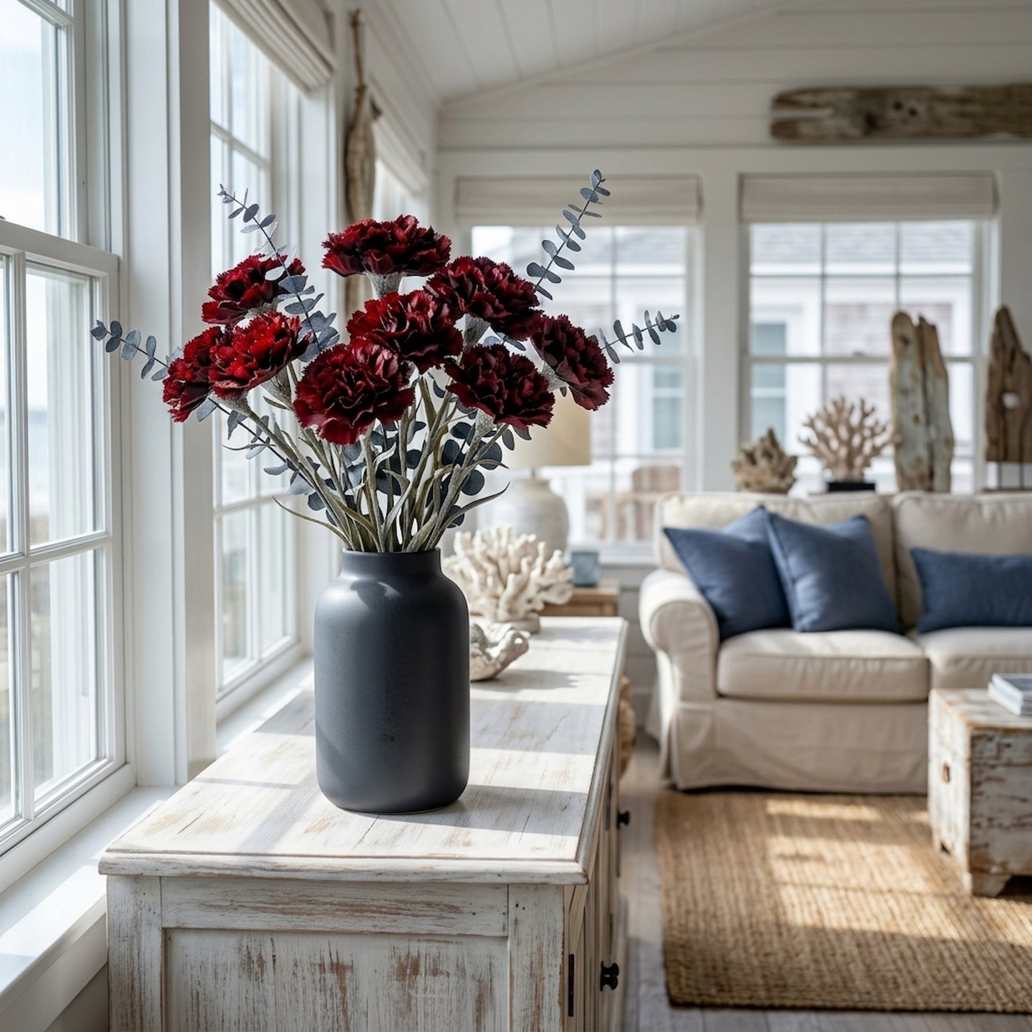 Burgundy Carnation Stem
