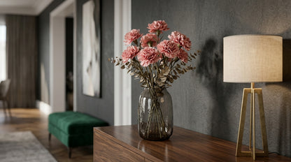 Pink Carnation Stem