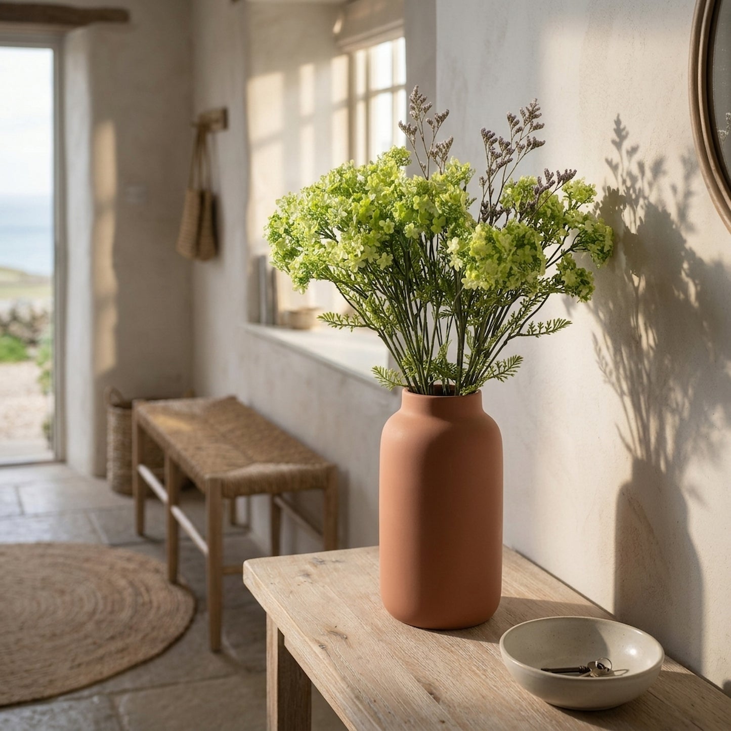 Green Plumb Blossom Spray