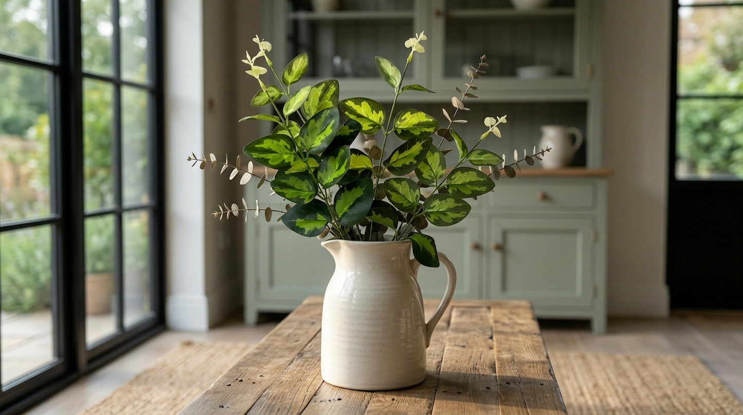 Variegated Leaf Spray