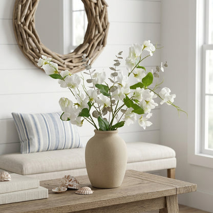 The Natural Garden Collection White Sweetpea Stem