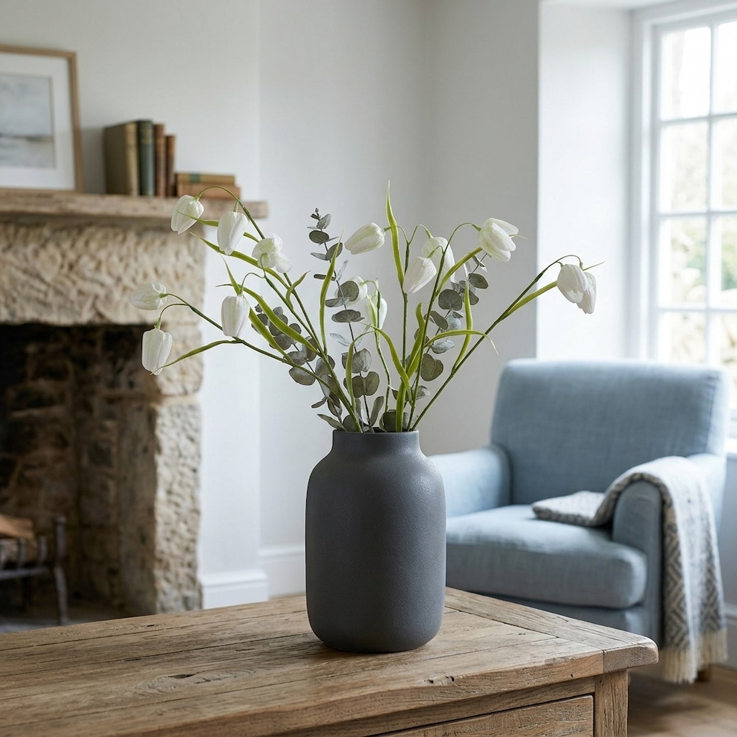 The Natural Garden Collection White Fritillaria Stem