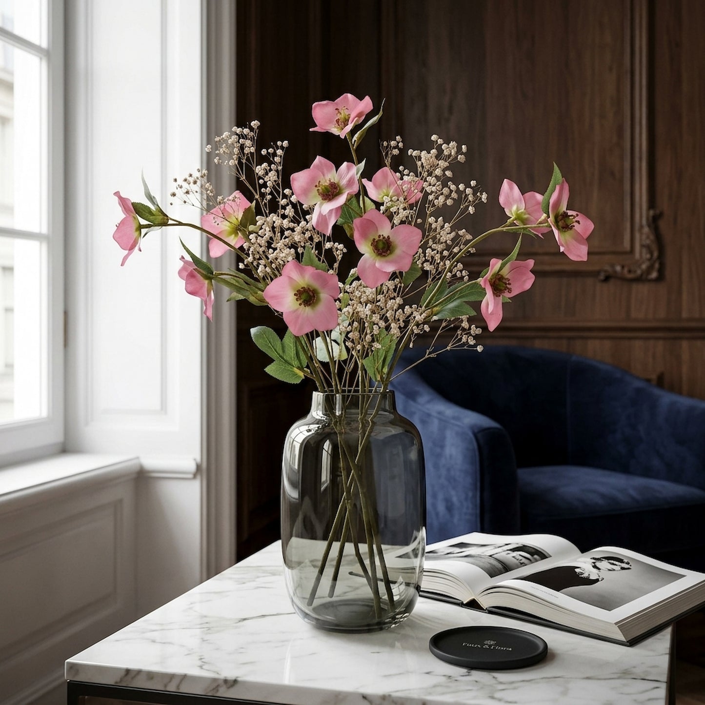 The Natural Garden Collection Pink Varigated Hellibore