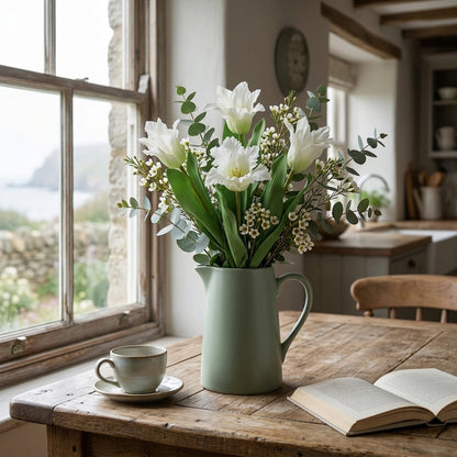 The Natural Garden Collection White Parrot Tulip