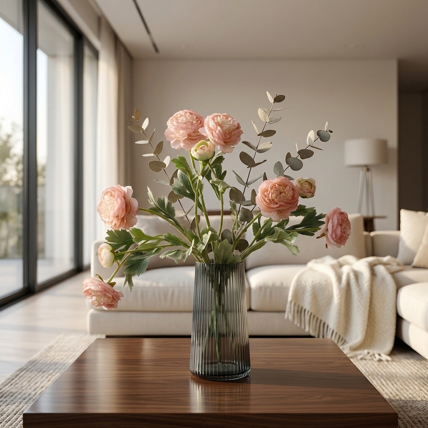 The Natural Garden Collection Pink Ranunculus
