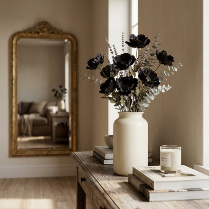 Tall Black Poppy Stem