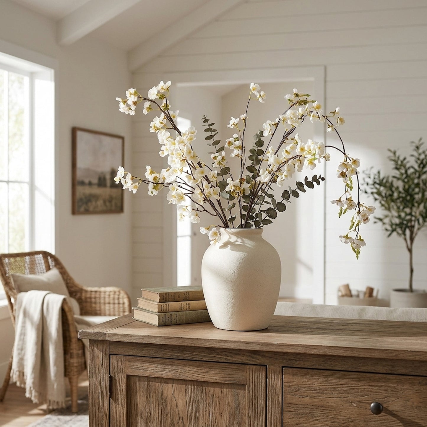 White Japanese Blossom