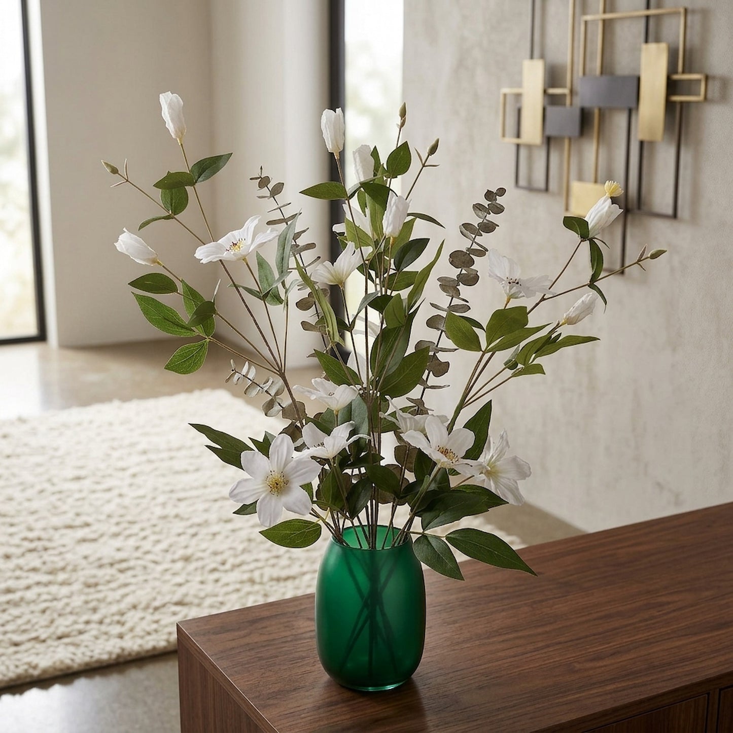 White Florida Clematis