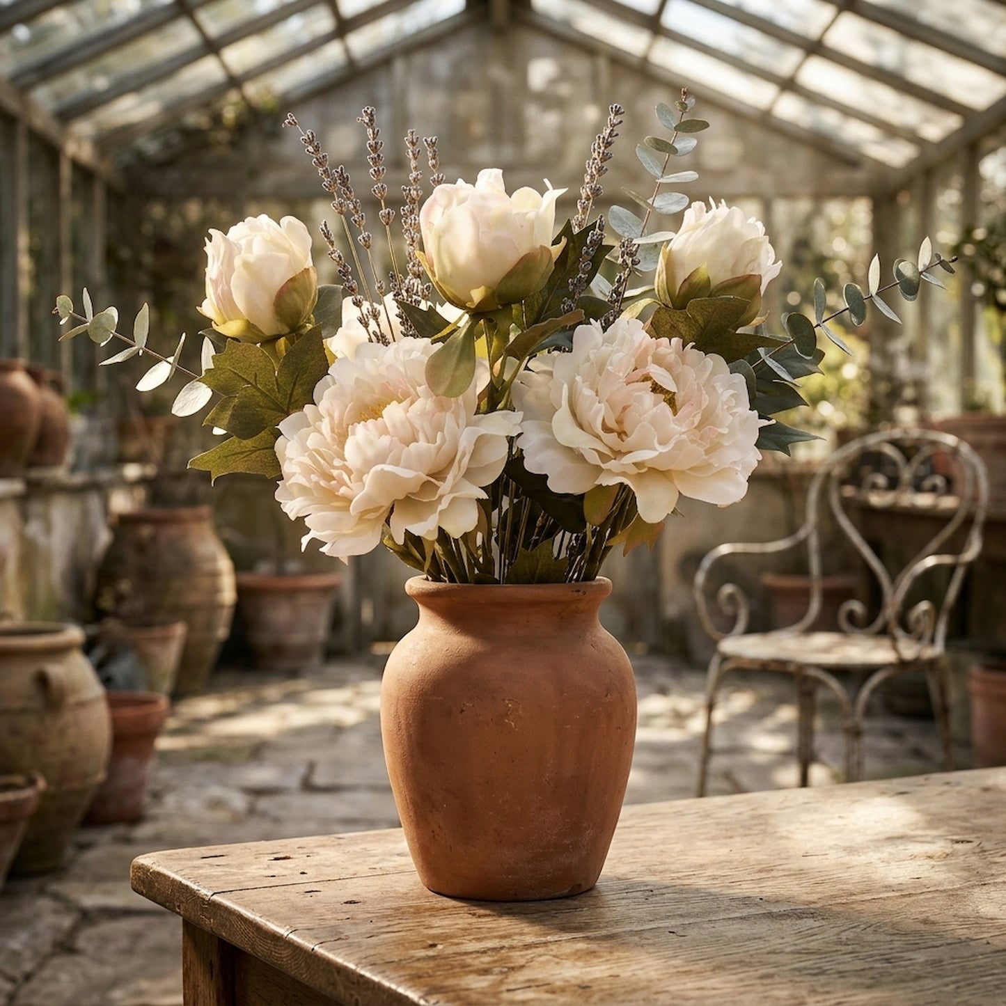 White Fashion Peony