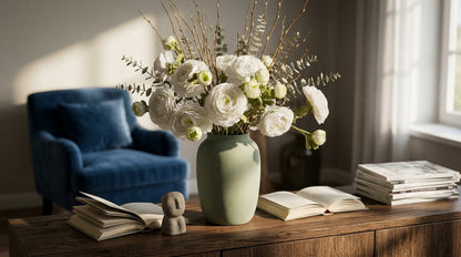 White Ranunculus Spray