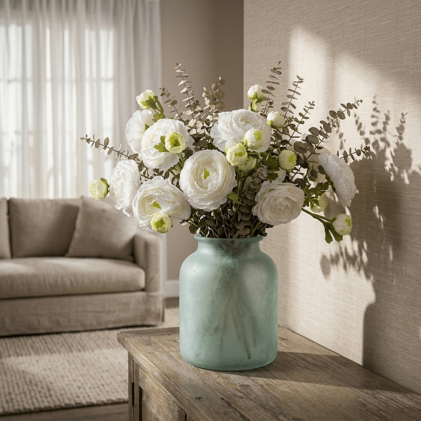White Ranunculus Spray