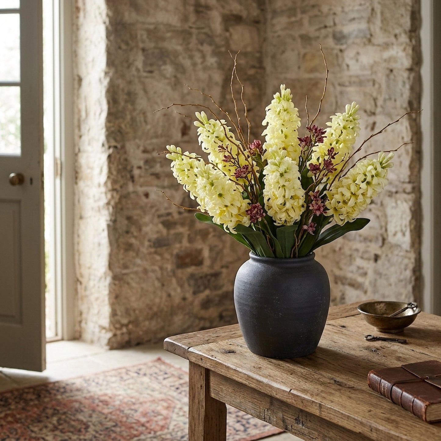 Yellow Hyacinth Stem
