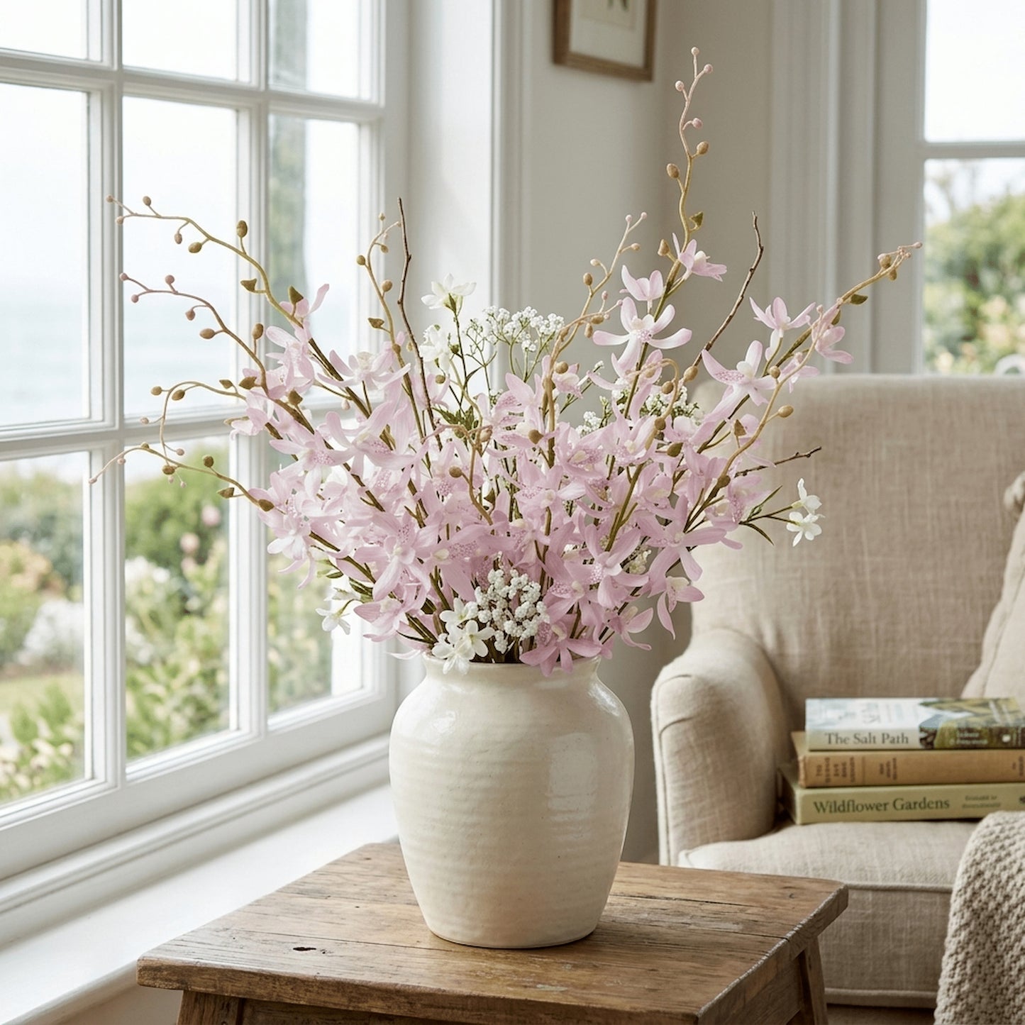 Lilac Cymbidium Spray