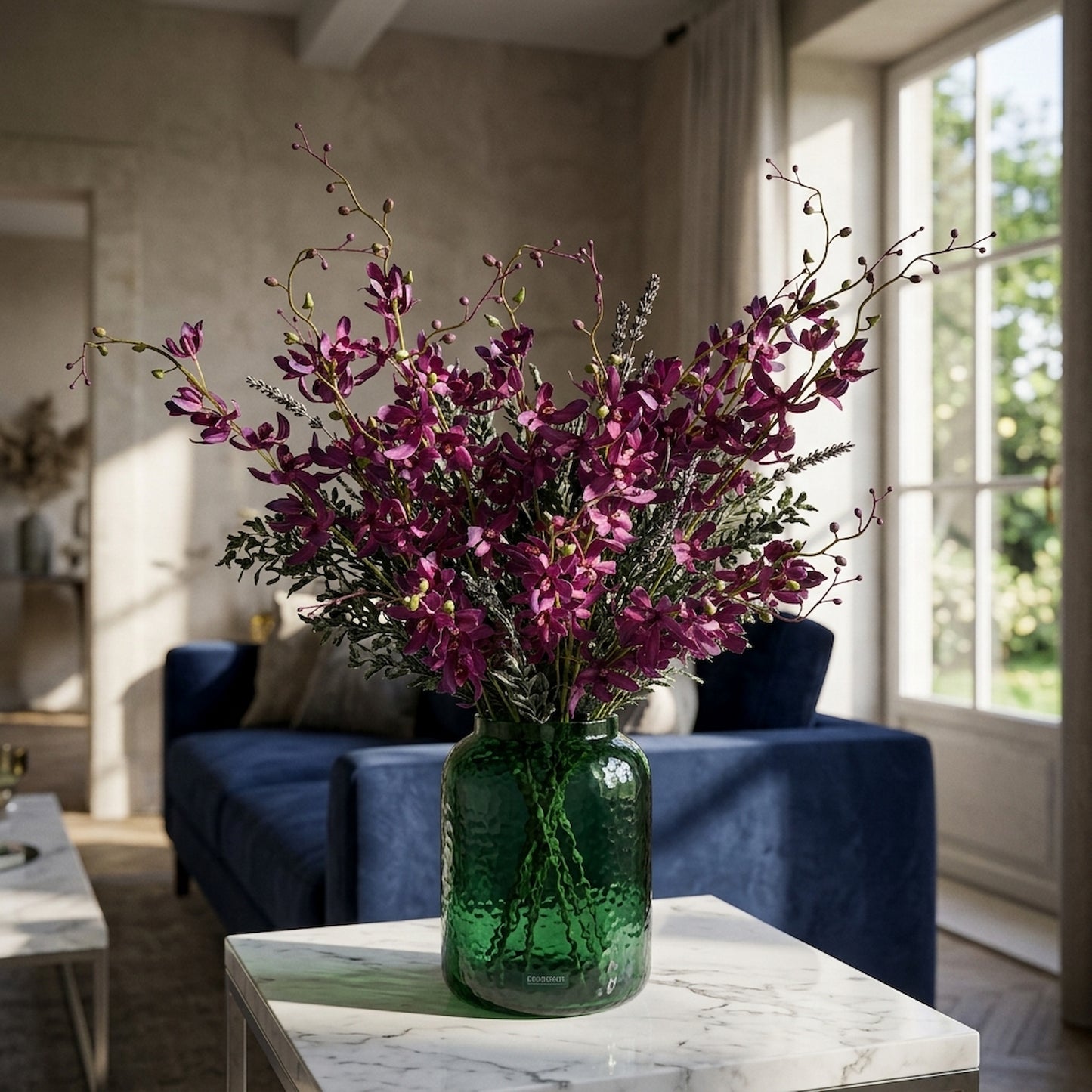 Purple Cymbidium Spray