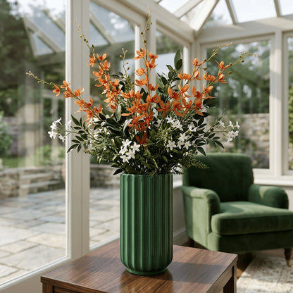 Orange Cymbidium Spray