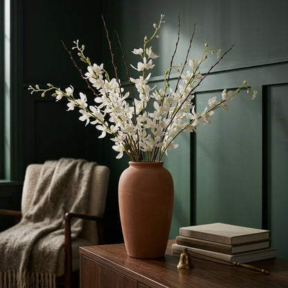 White Cymbidium Spray
