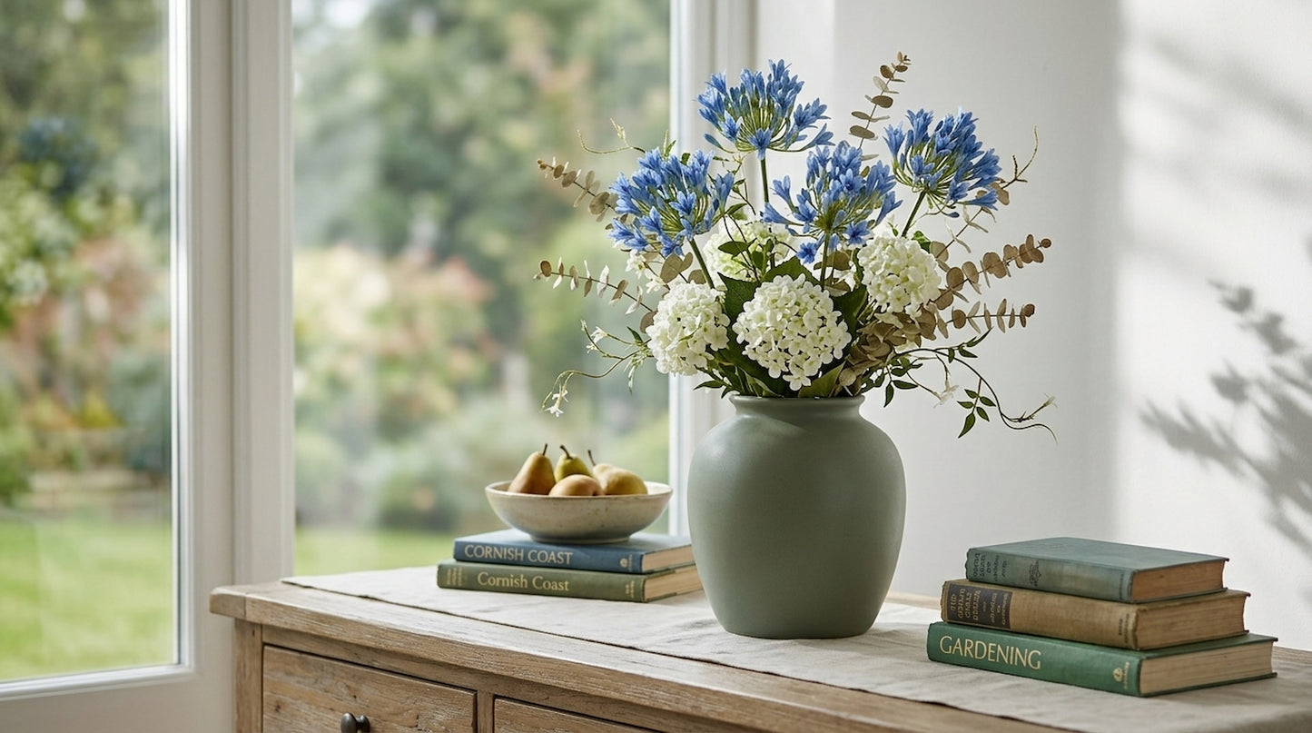 Blue Agapanthus Stem