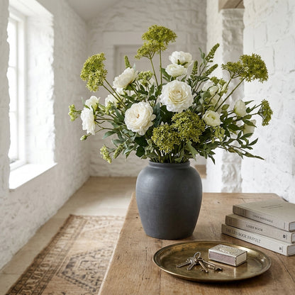 Green Crown Hydrangea Stem