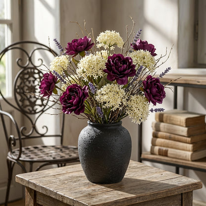 Cream Crown Hydrangea Stem