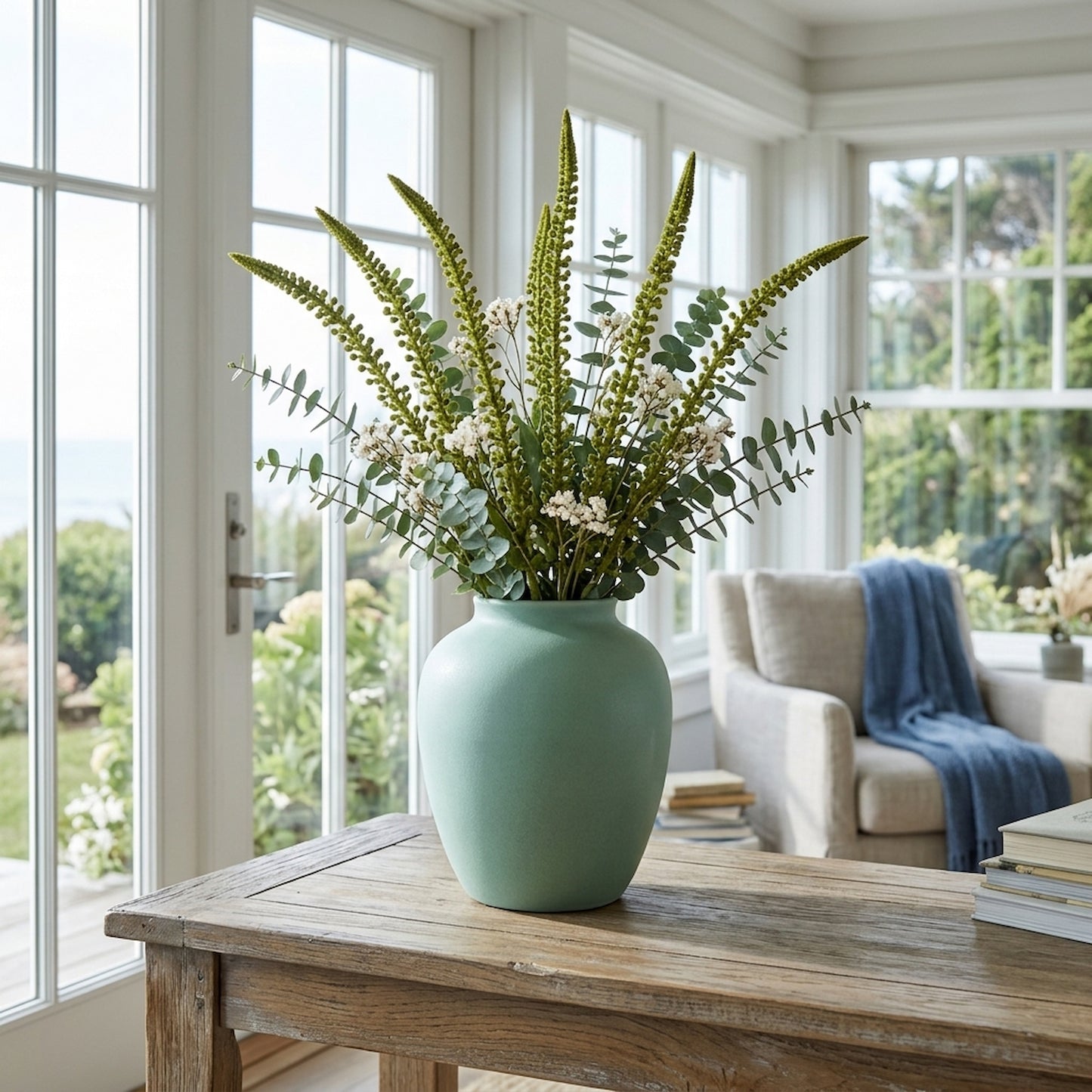 Green Eremurus Stem