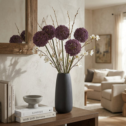 Purple Allium Stem